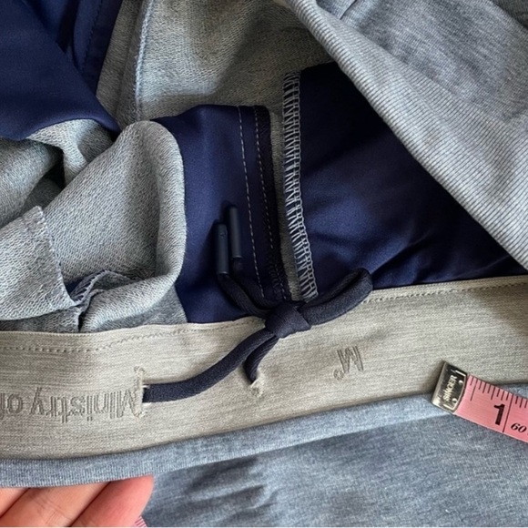 Ministry of Supply Men’s 7” Fusion Terry Short Lunar Blue Size Small New - Picture 6 of 8